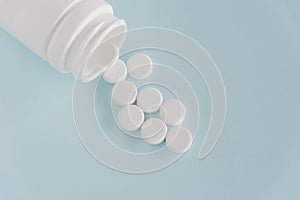 Pills medicine, pills bottels