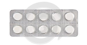 pills in packaging sheets or blister