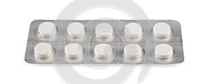 pills in packaging sheets or blister