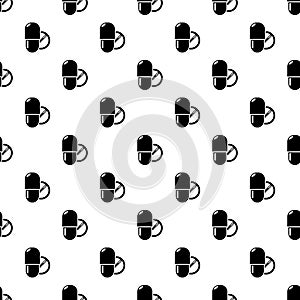 Pills pattern seamless