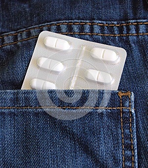 Pills in a pocket