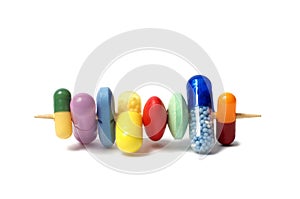 Pills on a Toothpick photo