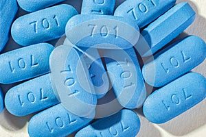 Pills used for HIV Pre-Exposure Prophylaxis (PrEP).