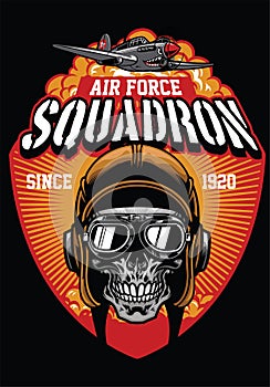 Pilot air force squadron