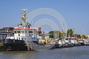 Pilot boats in Bremerhaven/Germany