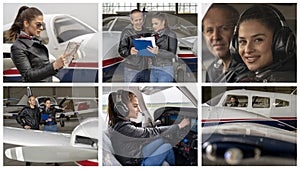 Pilot Flight Academy - Photo Collage