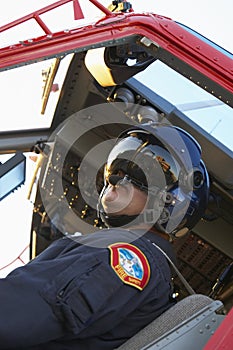 Pilot flying Medevac