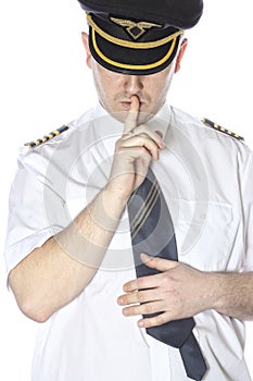 Pilot hiding secrets