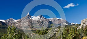 Pilot and Index Peaks Panorama, Beartooth Highway, USA photo