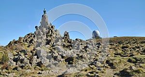 Pilot Memorial,Wasserkuppe,Rhoen,Hesse,Germany