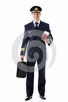 The pilot with the ticket