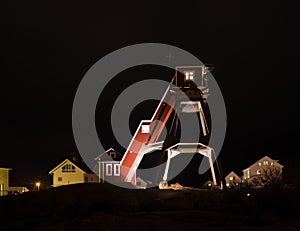 Pilot watch tower at swedish coast