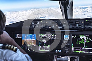 Pilots in the Cockpit - Preparing for Landing