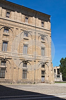 Pilotta palace. Parma. Emilia-Romagna. Italy.