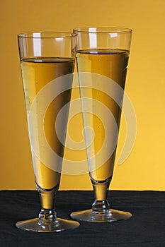 Pilsner glasses photo