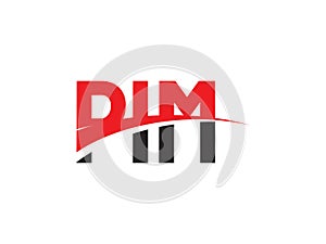 PIM Letter Initial Logo Design Vector Illustration
