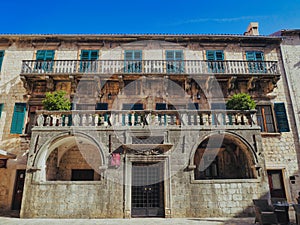 Pima Palace and Flour Square , Kotor , Montenegro