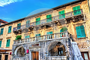 Pima Palace in the Old City of Kotor, Montenegro photo
