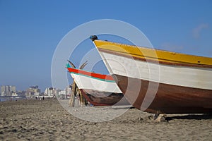 Pimentel beaches in chiclayo - Peru