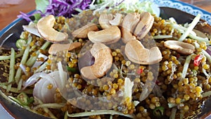 Pimp Egg Salad seafood, thai food