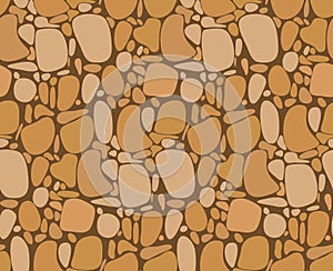 Pin board seamless pattern illustration for reminder and notice pins. brown cork board vector texture background