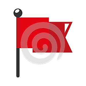 pin icon location flag position