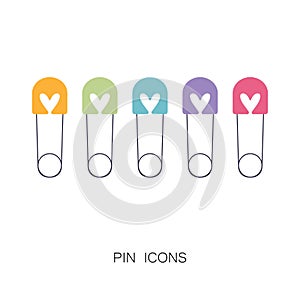 Pin Icons