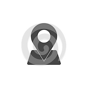 Pin map icon, Map pointer vector icon