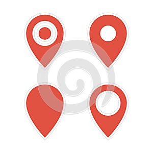 Pin map navigation icon.