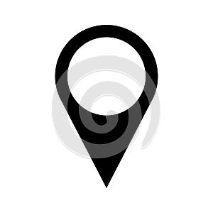 Pin pointer location icon