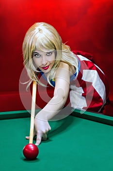 Pin-up and billiards