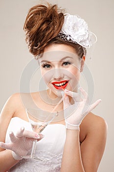 Pin-up bride