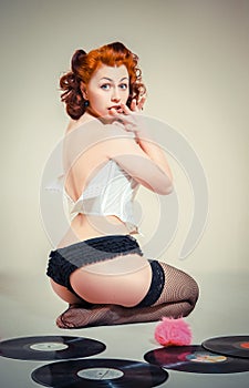 Pin-up girl