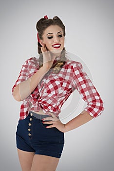 Pin-up girl