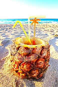 Pina Colada drink