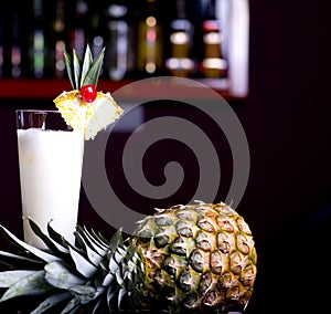 Pinacolada cocktail