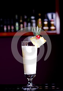 Pinacolada cocktail