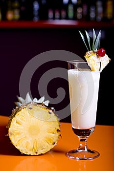 Pinacolada cocktail