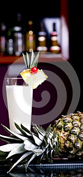 Pinacolada cocktail