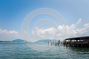 Pinang Kecil fishing village Pangkor photo