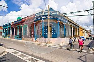 PINAR DEL RIO, CUBA - SEPTEMBER 10, 2015: Downtown