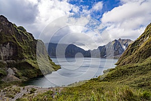 Pinatubo volcano crater in Pampanga, Philippines.