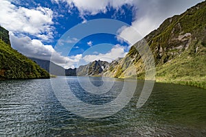 Pinatubo volcano crater, Philippines