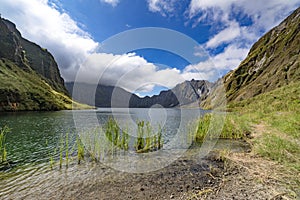 Pinatubo volcano crater, Philippines