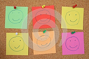 Pinboard smileys