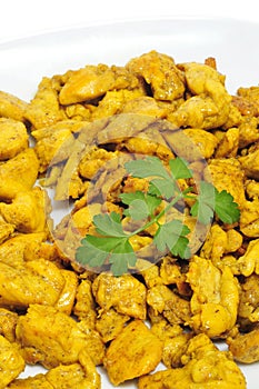 Pinchitos meat, typical of Spain