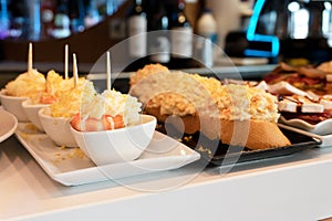 Pinchos, trditional spanish snacs