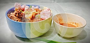 Pindang tetel a traditional Asian food in central Java