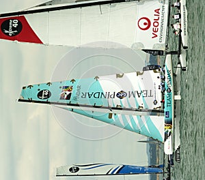 Pindar catamaran at cowes week