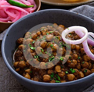 Pindi chole -Vegan chana masala